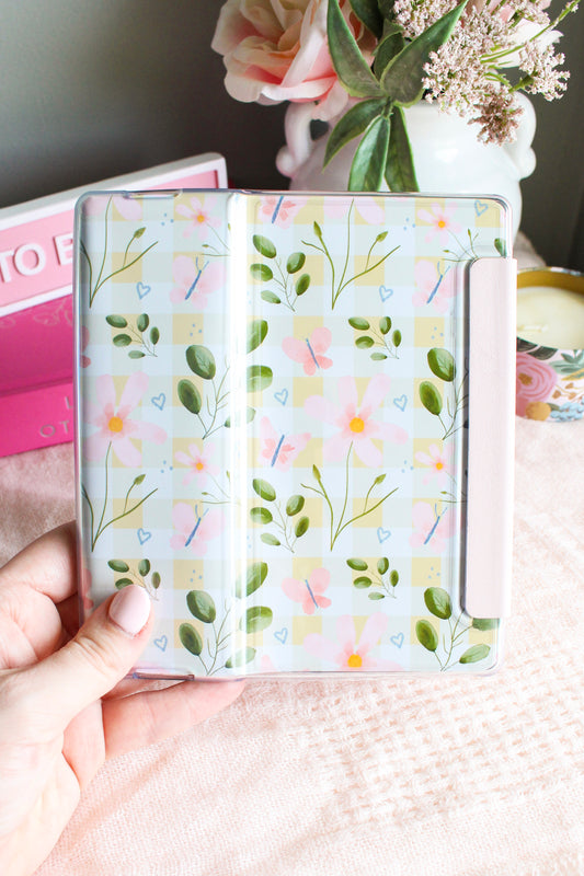 Gingham Meadow Kindle Insert