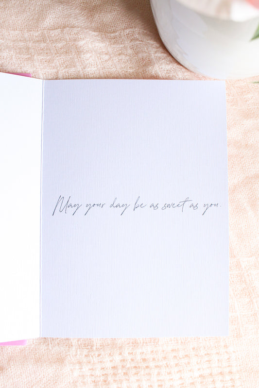 Cupcake Birthday Card