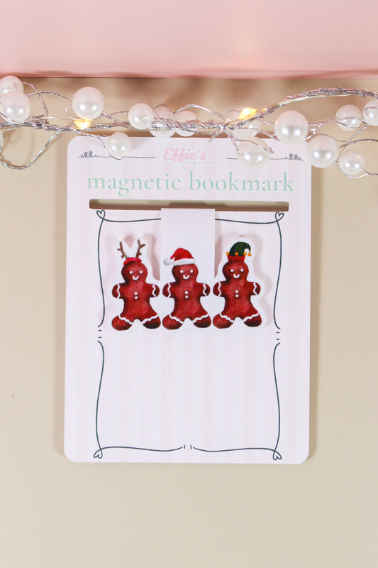 Gingerbread Magnetic Bookmark