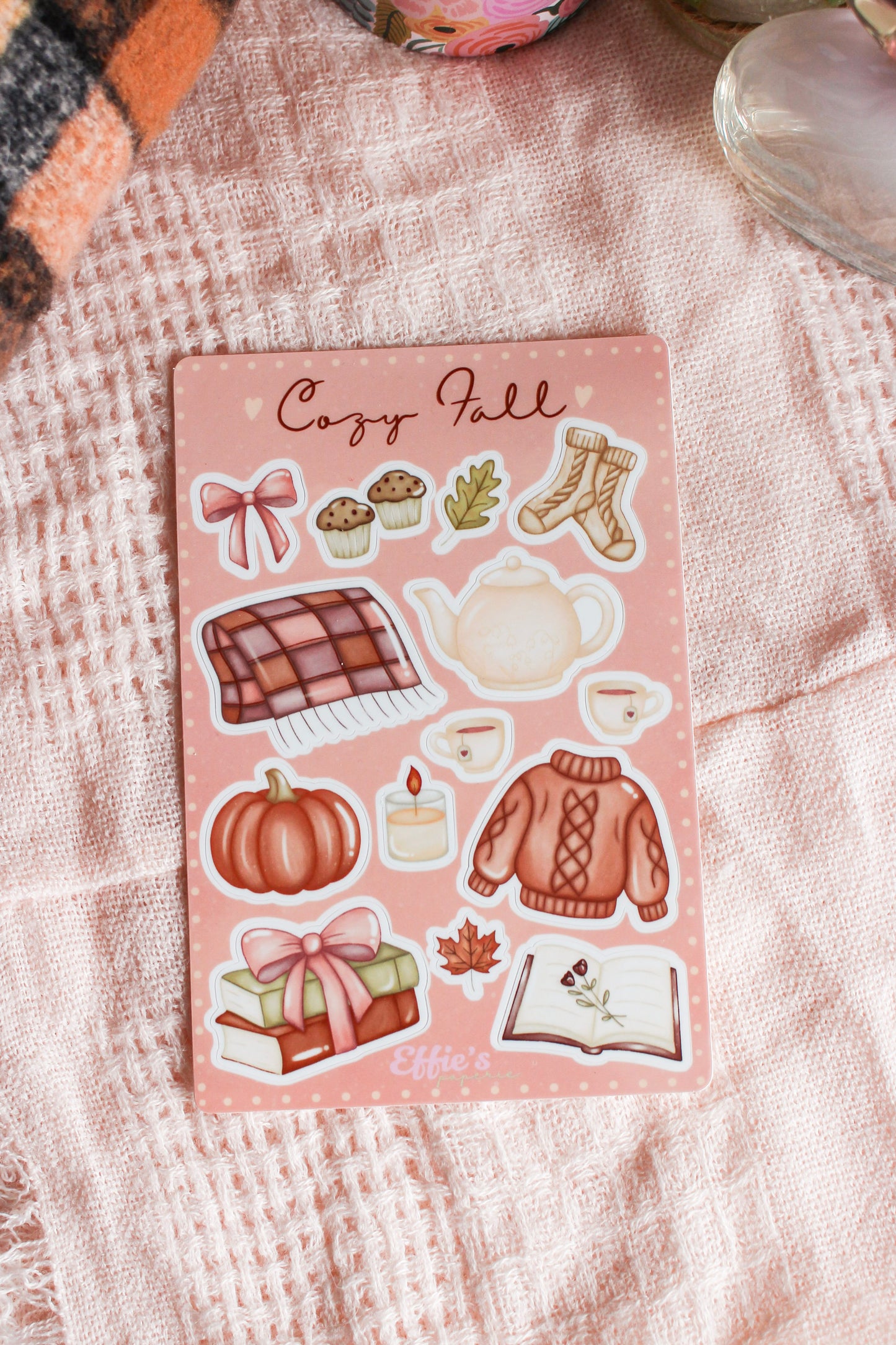 Cozy Fall Sticker Sheet