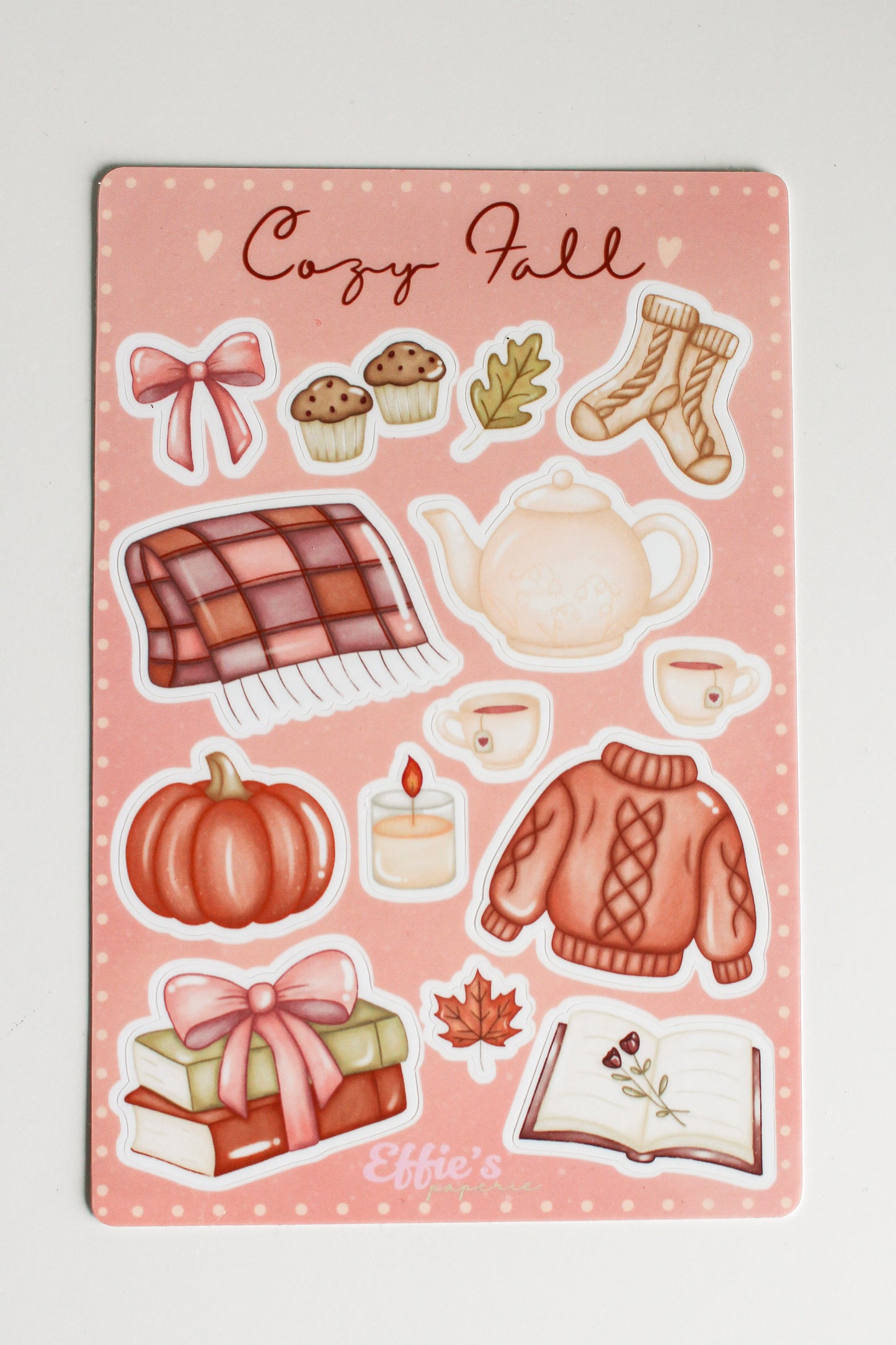 Cozy Fall Sticker Sheet