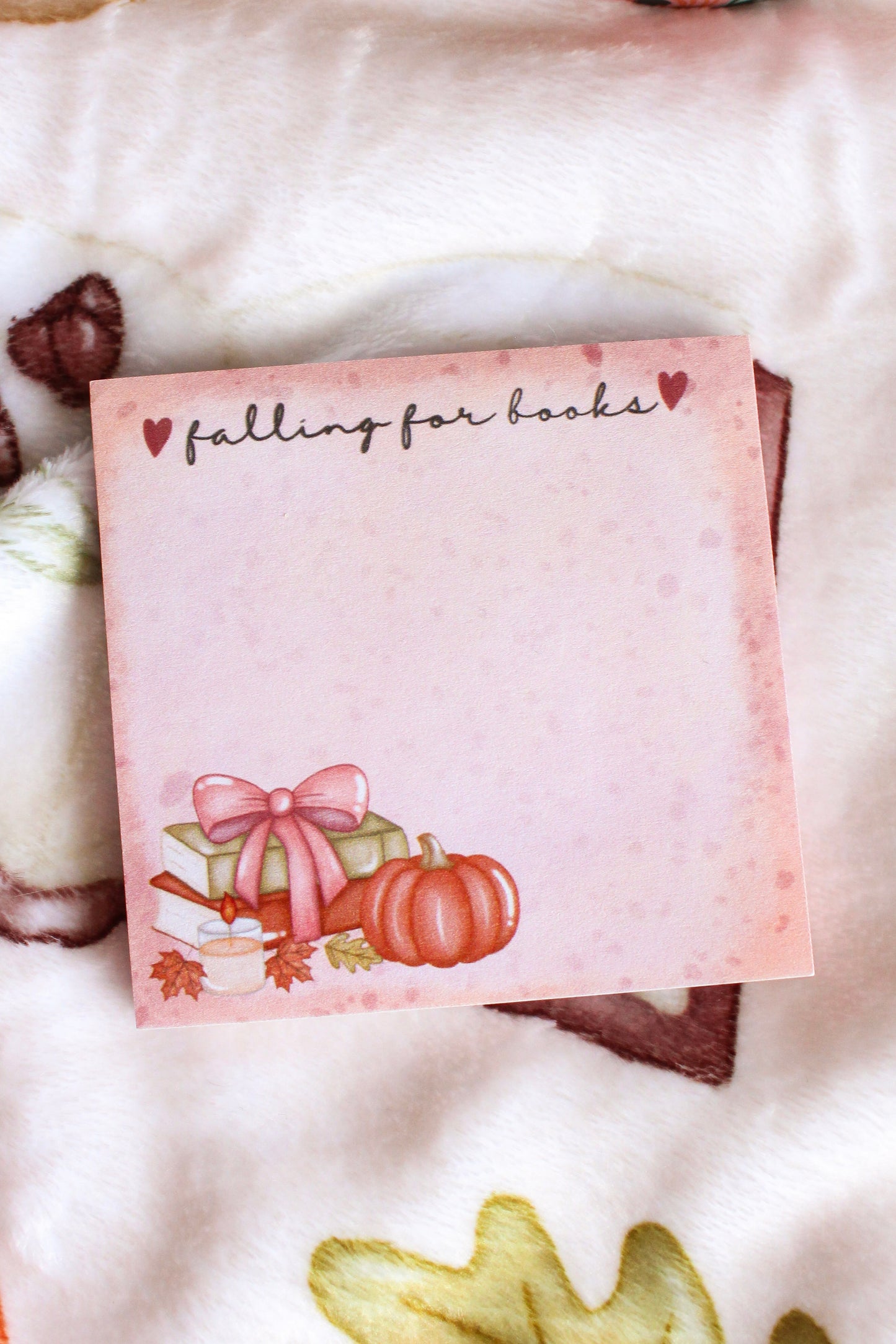 Falling for Books Sticky Note