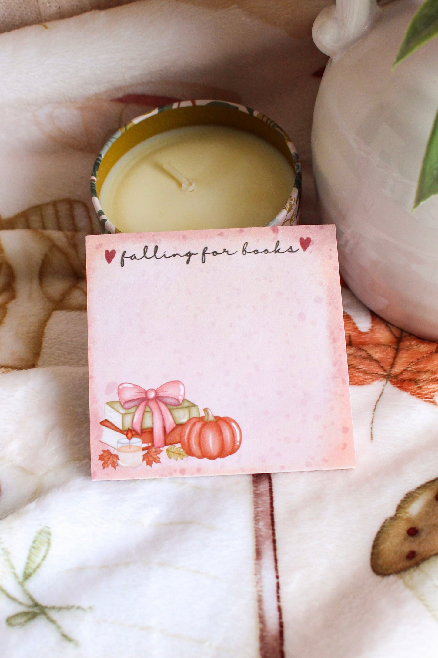 Falling for Books Sticky Note