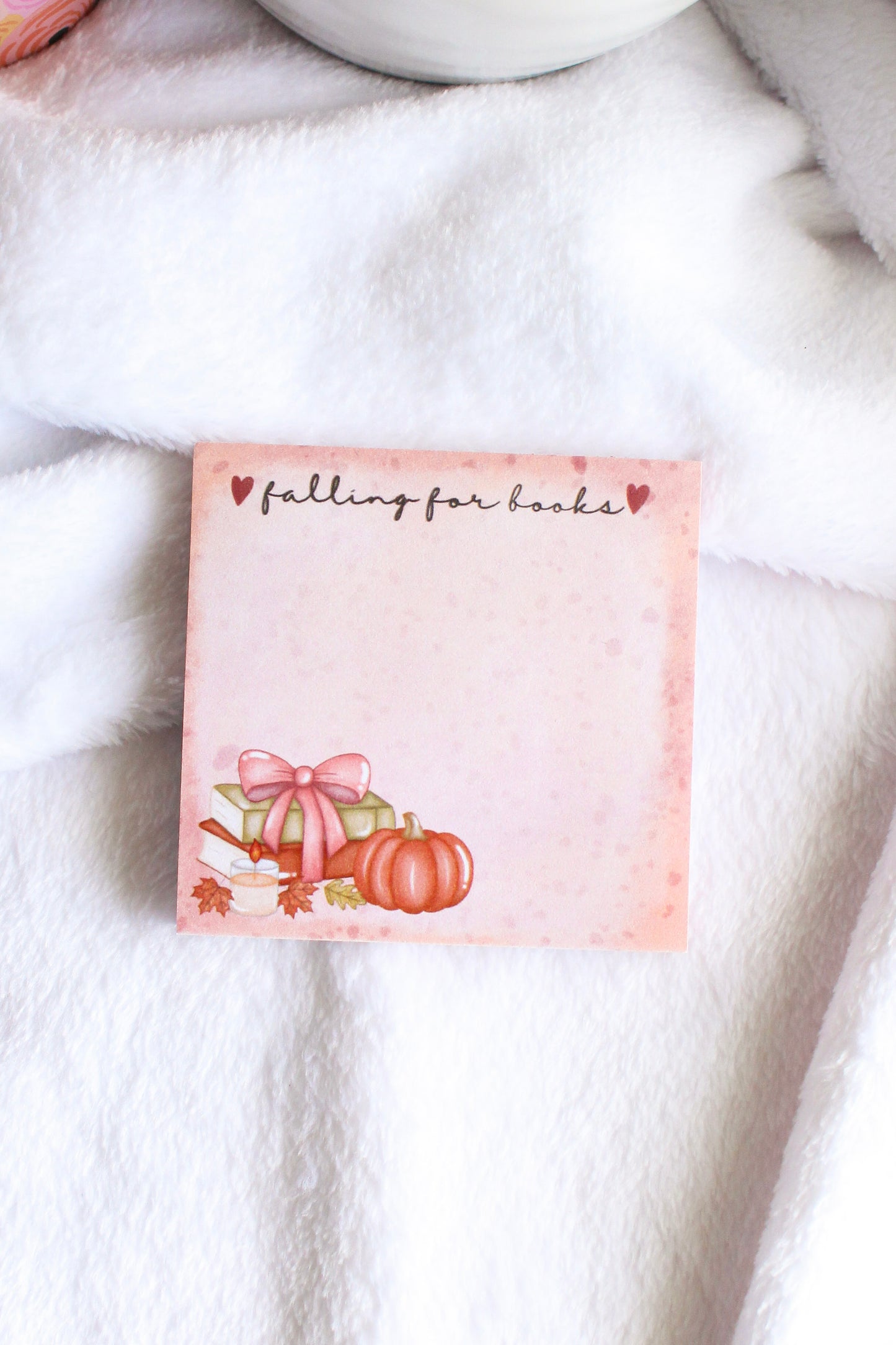 Falling for Books Sticky Note