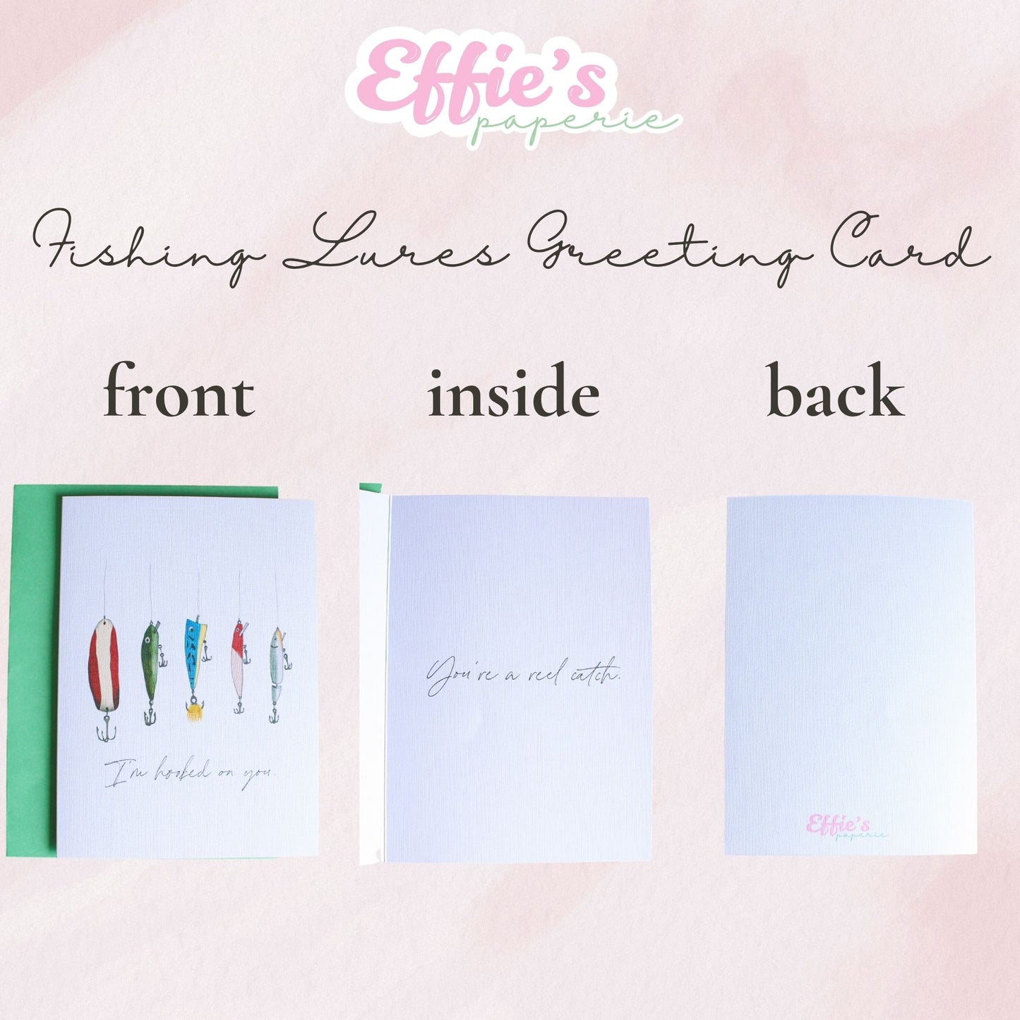 Fishing Lures Greeting Card