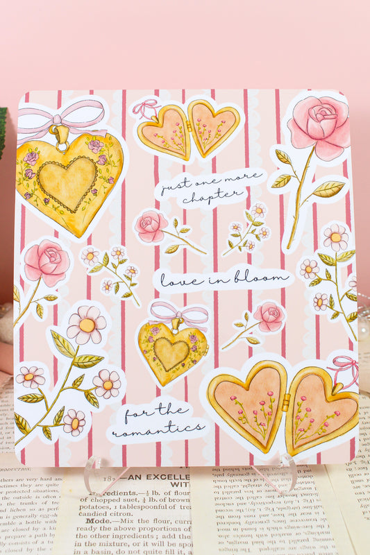 Love-in-Bloom Lockets Kindle Case Insert