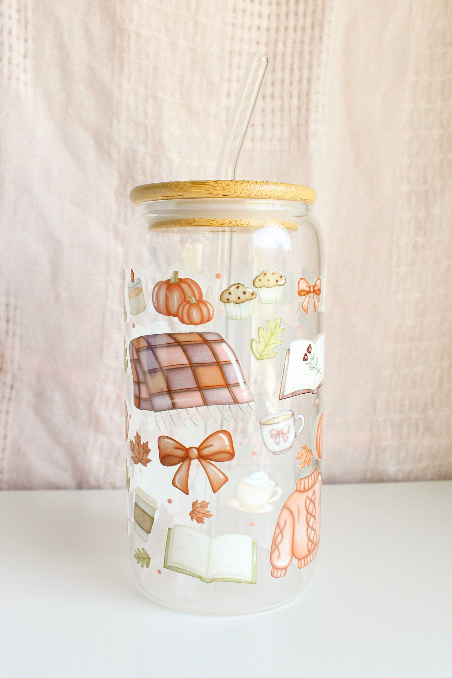 Sweater Weather Glass Cup