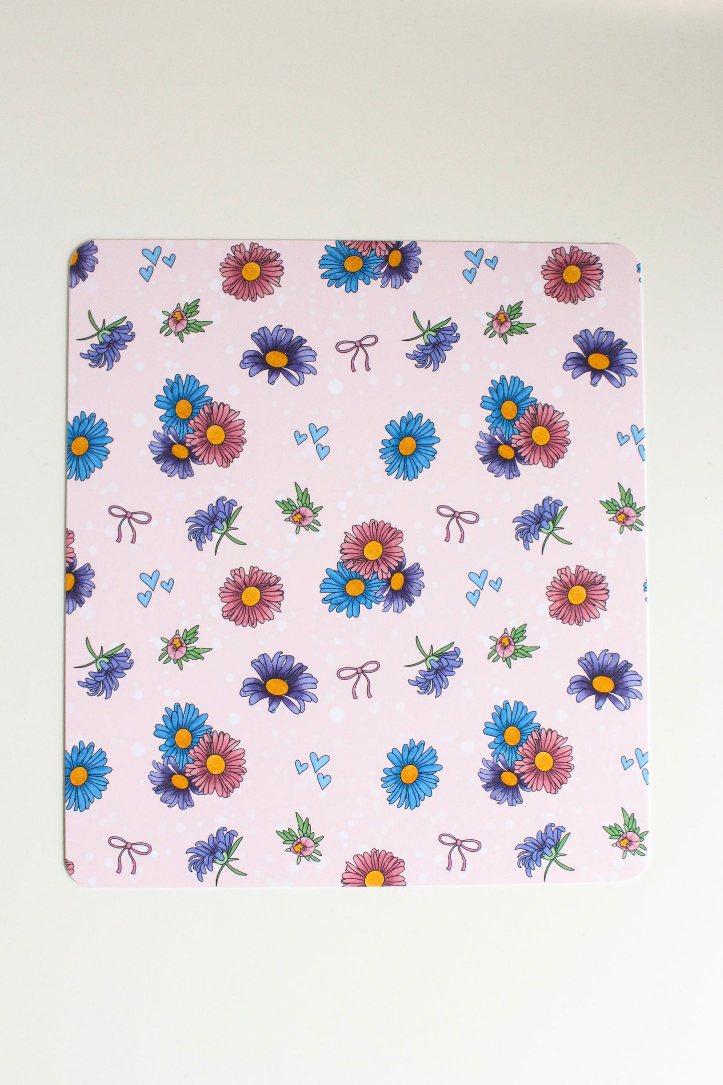 Pastel Daisies & Bows Kindle Insert