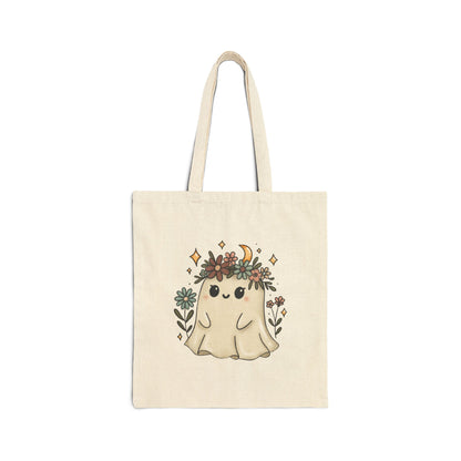 Floral Ghost Tote Bag
