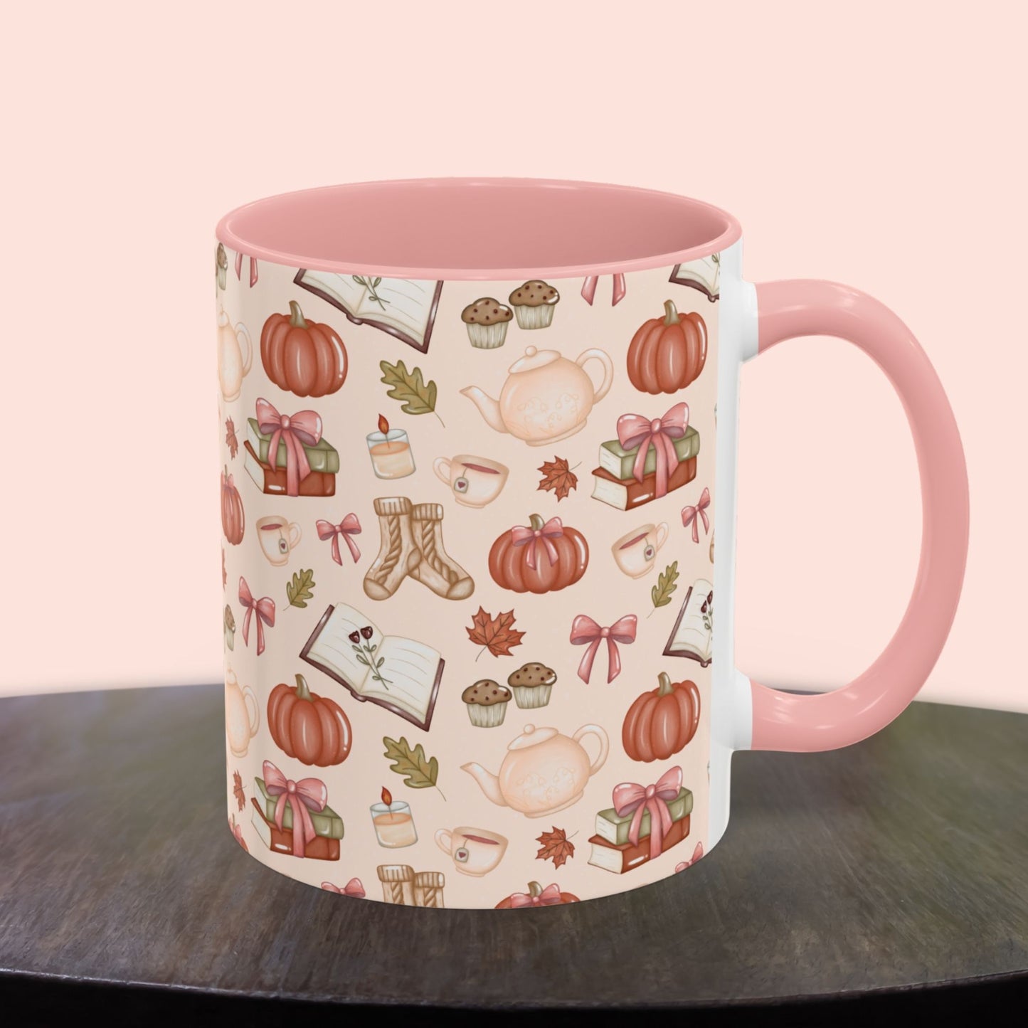 Cozy Autumn Pattern Mug