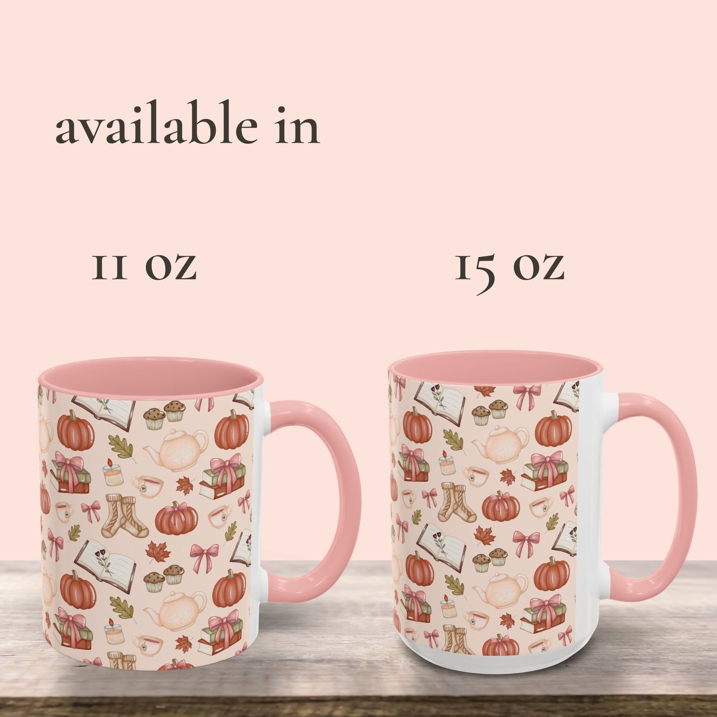 Cozy Autumn Pattern Mug