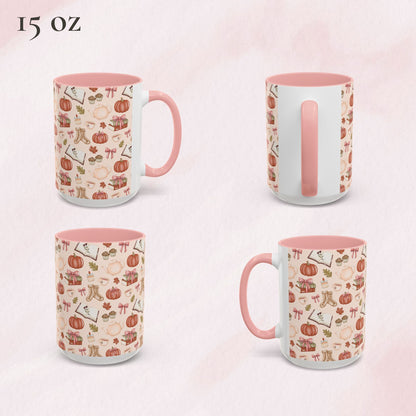 Cozy Autumn Pattern Mug