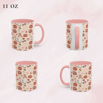 Cozy Autumn Pattern Mug