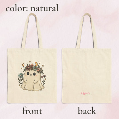 Floral Ghost Tote Bag