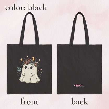 Floral Ghost Tote Bag