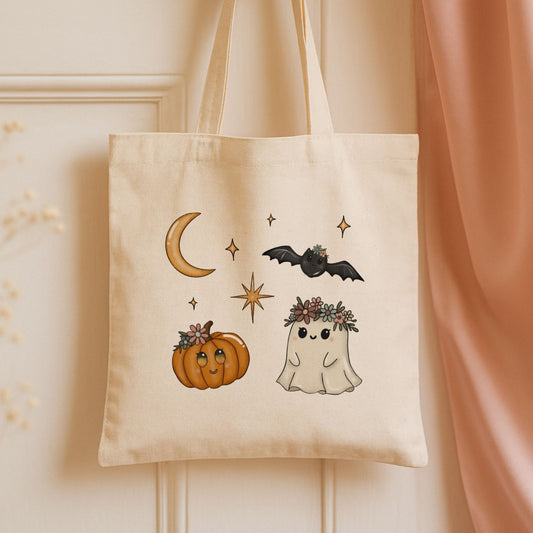 Spooky Cute Halloween Tote Bag