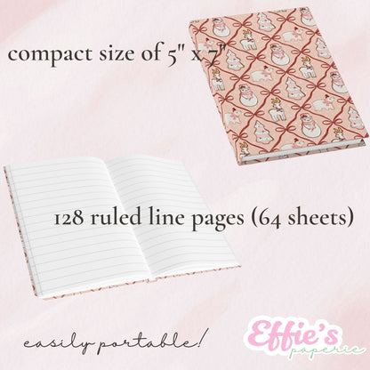 Whimsical Christmas Cookie Notebook