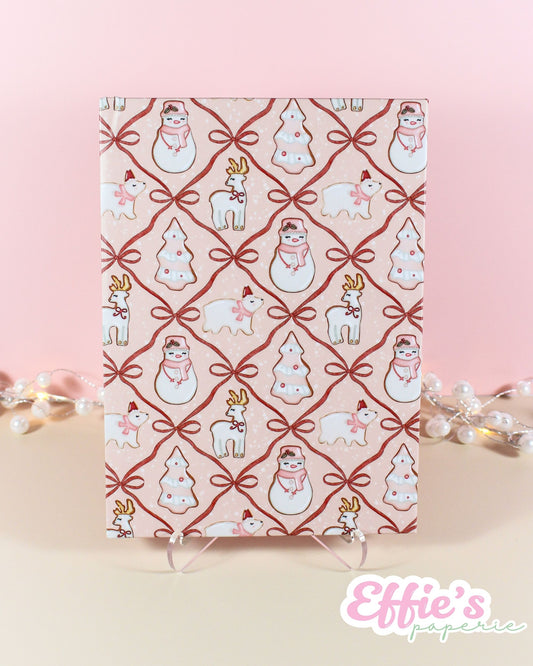 Whimsical Christmas Cookie Notebook