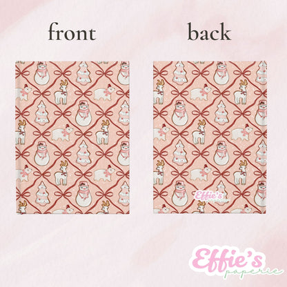 Whimsical Christmas Cookie Notebook