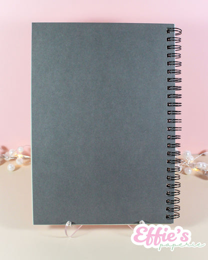 Whimsical Christmas Cookie Spiral Notebook