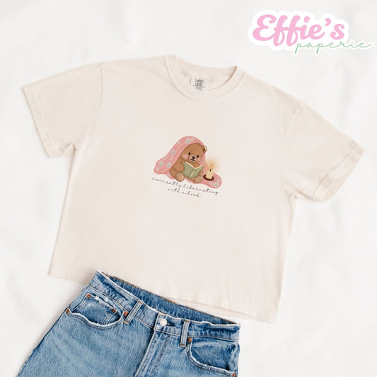 Currently Hibernating With a Book Tee