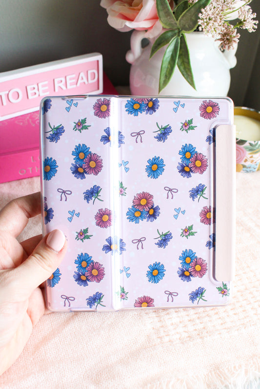 Pastel Daisies & Bows Kindle Insert