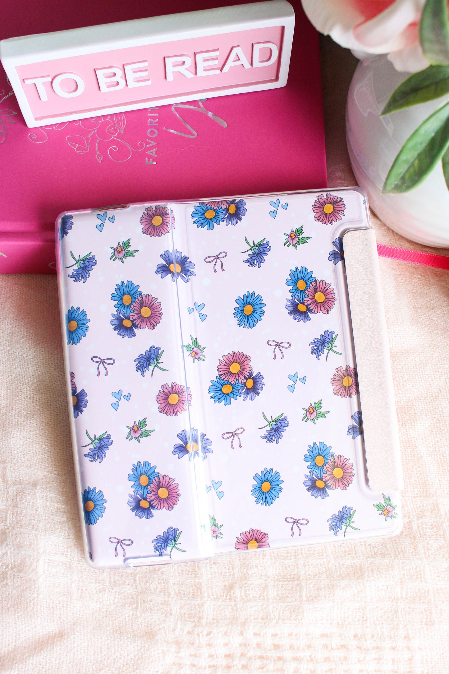 Pastel Daisies & Bows Kindle Insert
