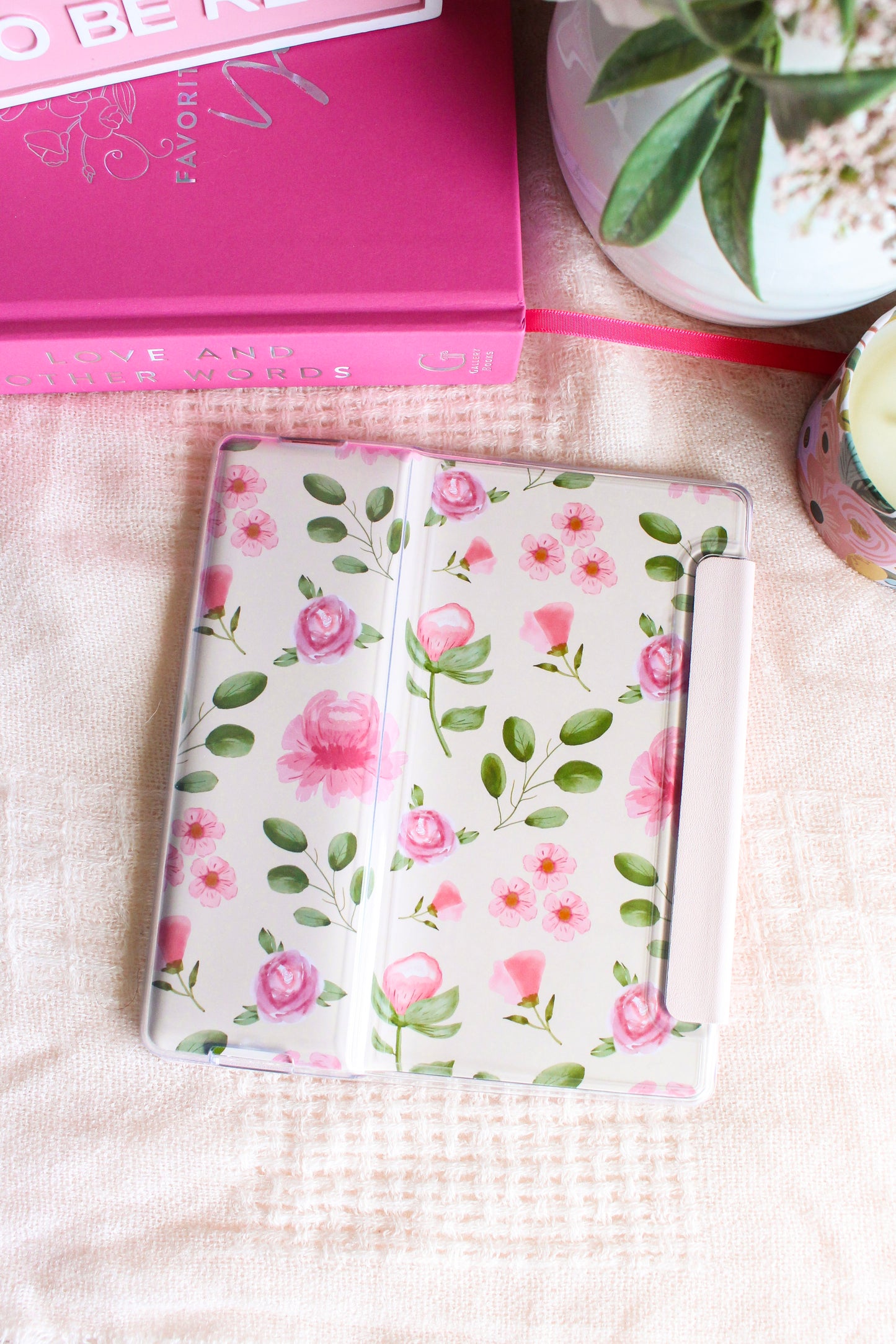 Watercolor Roses Kindle Insert