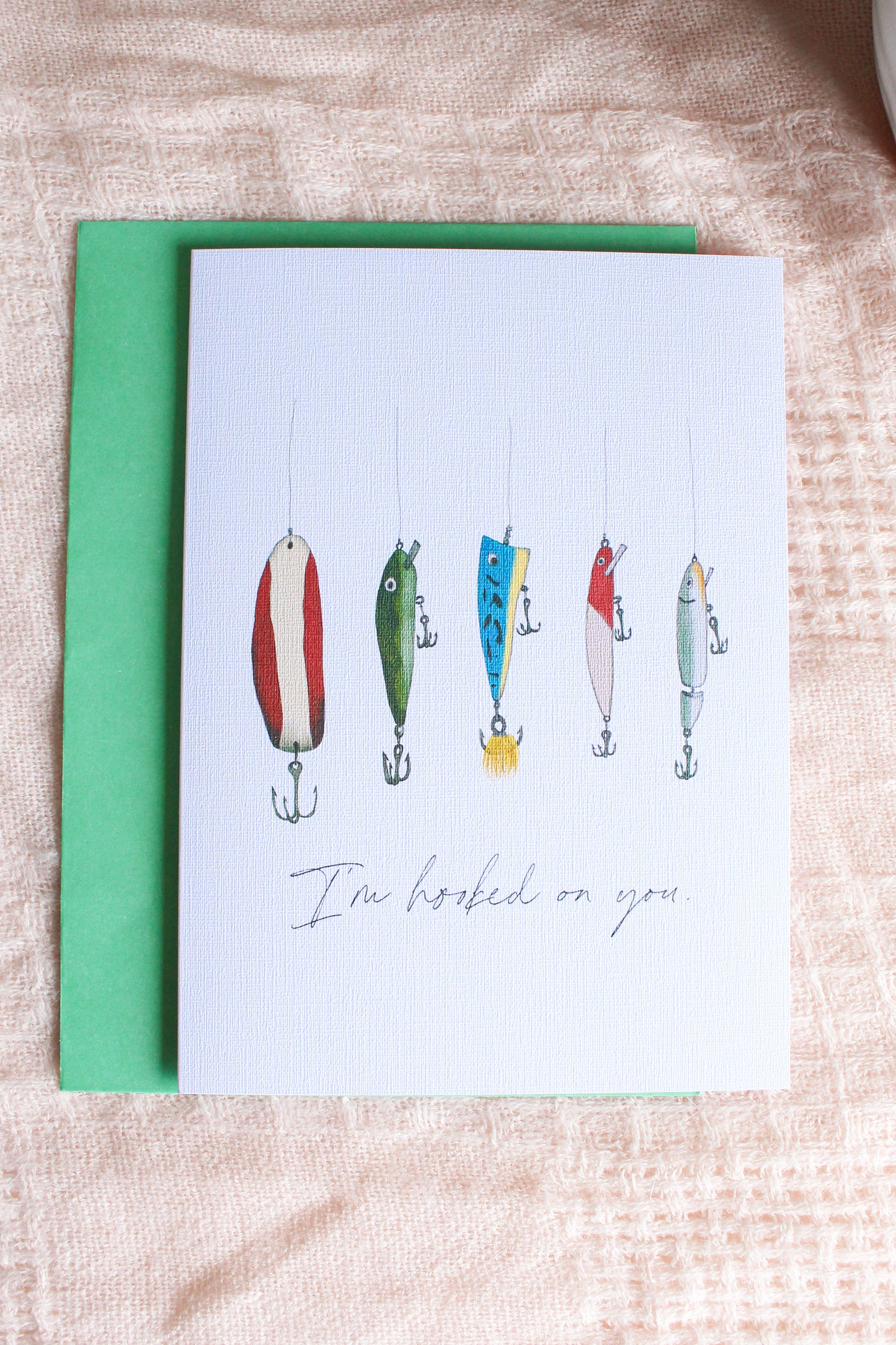 Fishing Lures Greeting Card