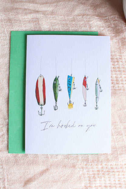 Fishing Lures Greeting Card