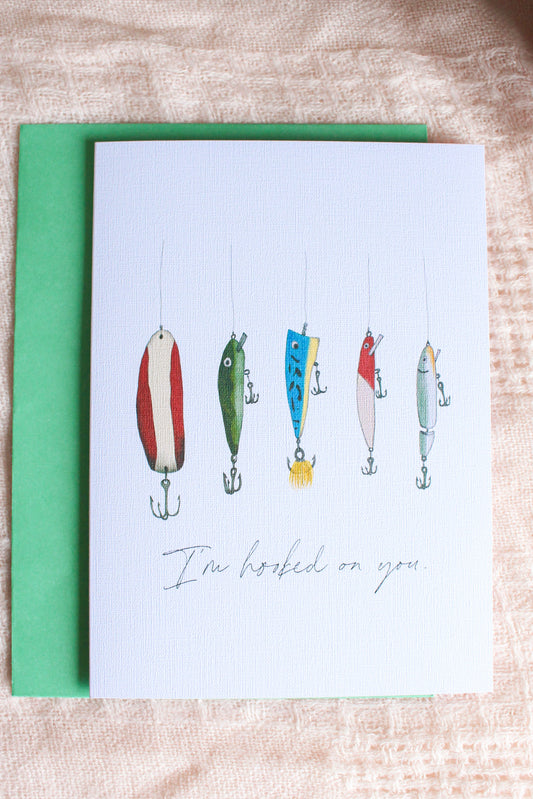 Fishing Lures Greeting Card