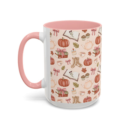 Cozy Autumn Pattern Mug