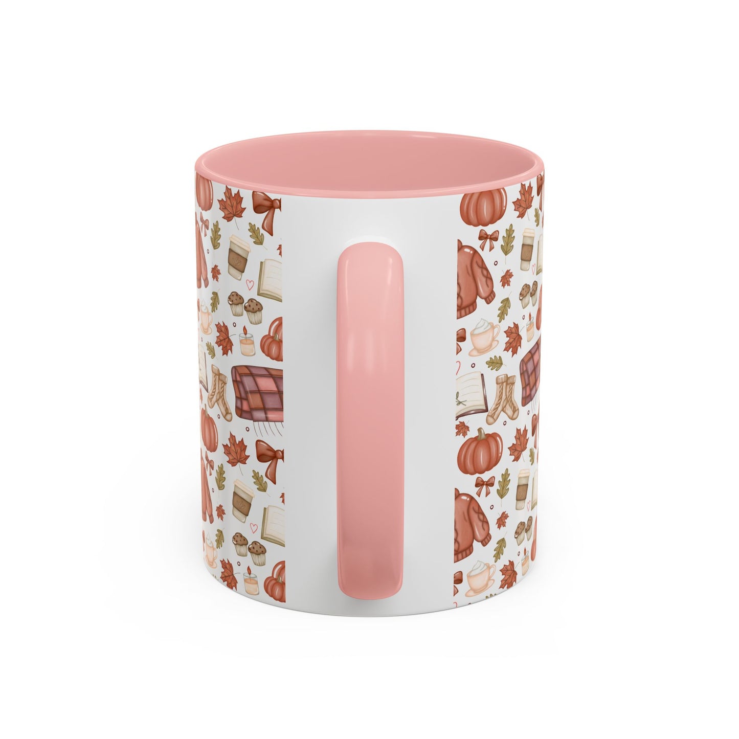 Cozy Fall Sweater Pattern Mug