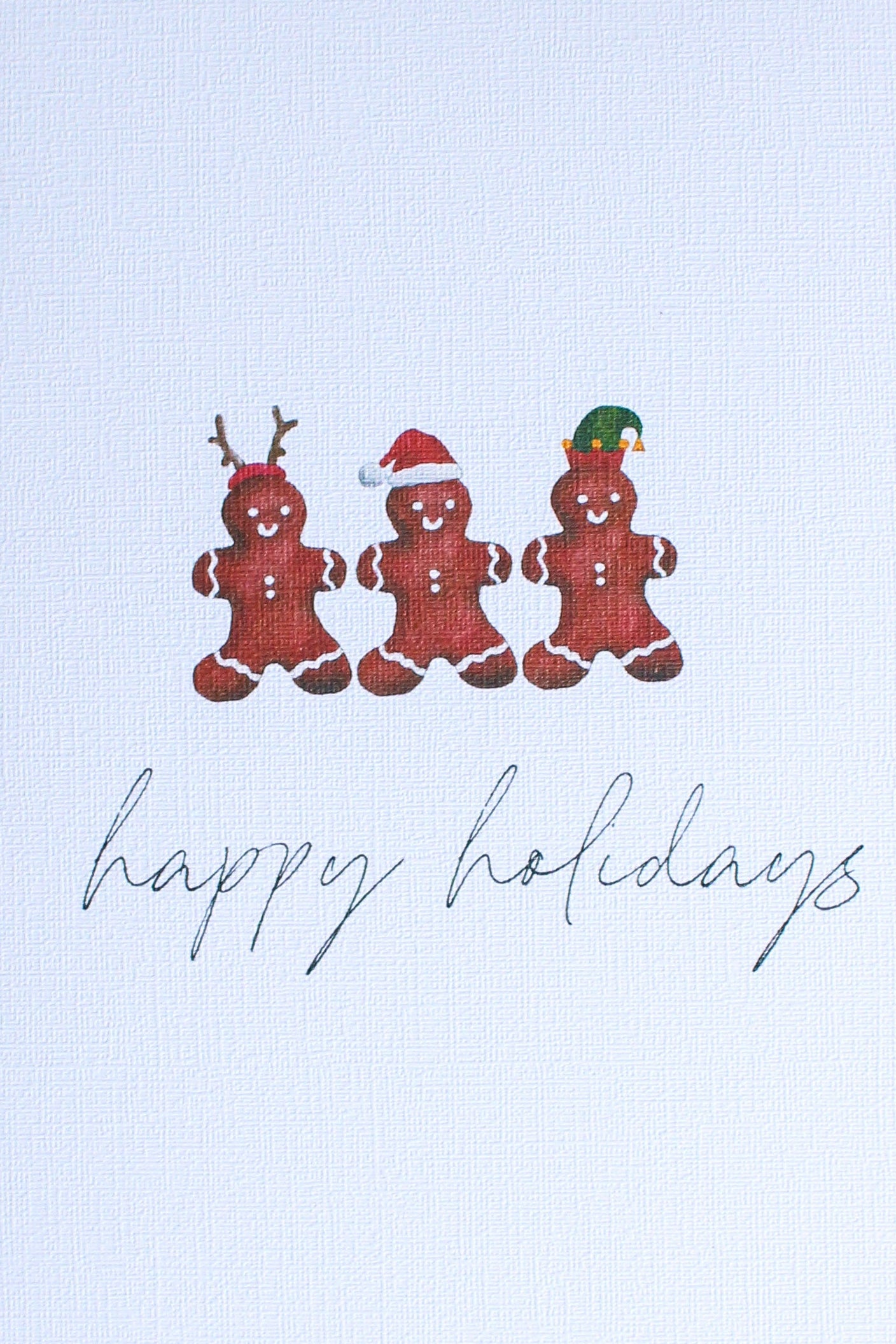 Gingerbread Holiday Card