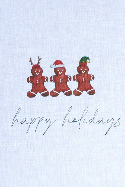Gingerbread Holiday Card