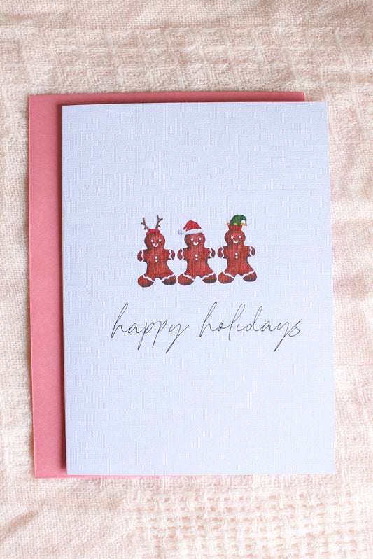 Gingerbread Holiday Card
