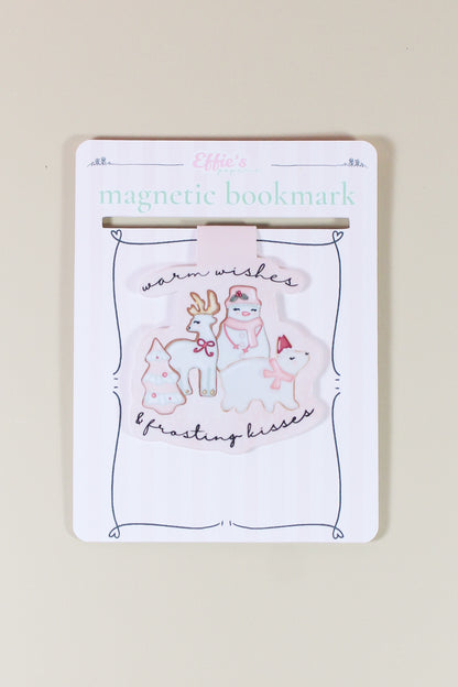 Warm Wishes & Frosting Kisses Magnetic Bookmark