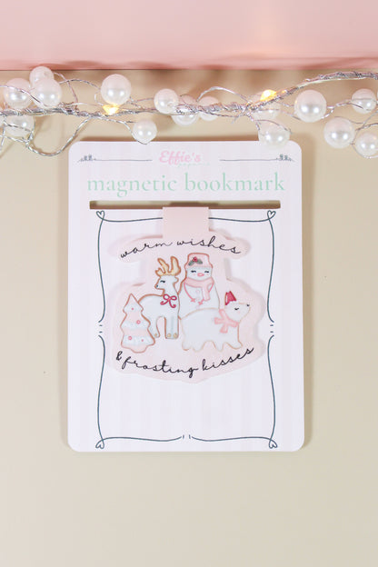 Warm Wishes & Frosting Kisses Magnetic Bookmark