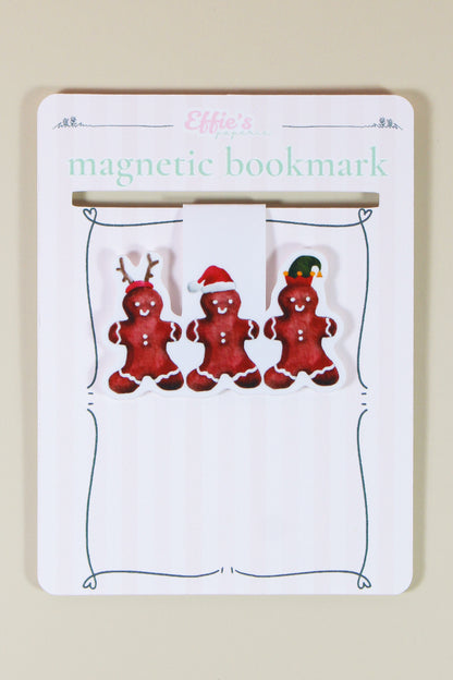 Gingerbread Magnetic Bookmark