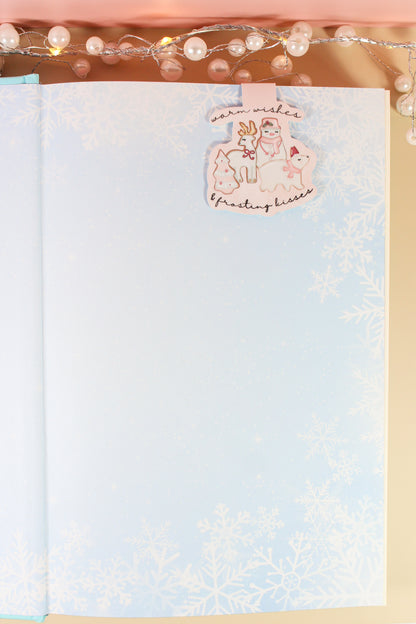 Warm Wishes & Frosting Kisses Magnetic Bookmark