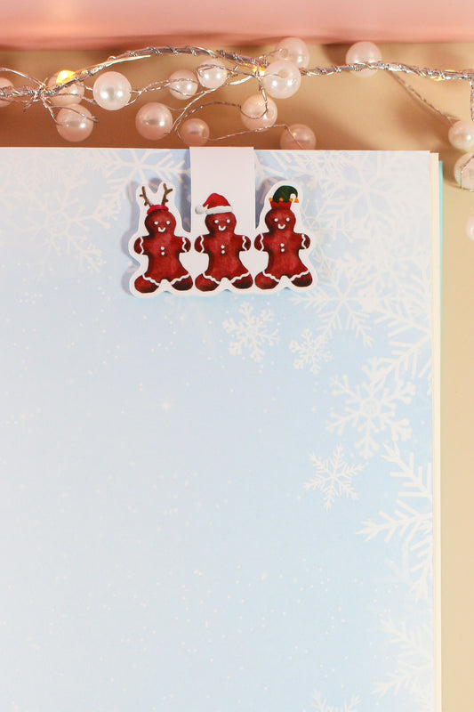 Gingerbread Magnetic Bookmark