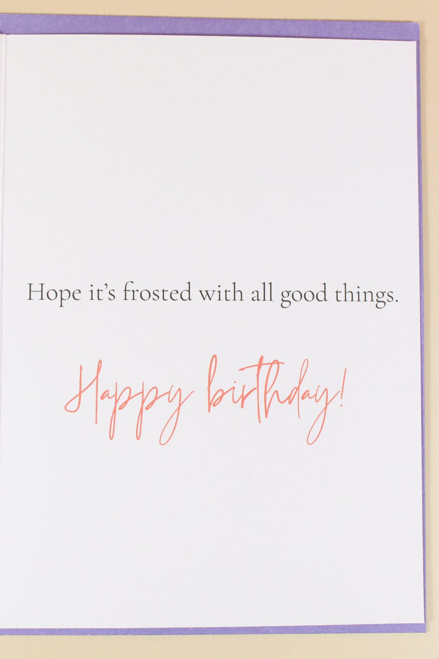 Floral Cake Birthday Card