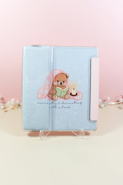 “Currently Hibernating with a Book” Kindle Case Insert