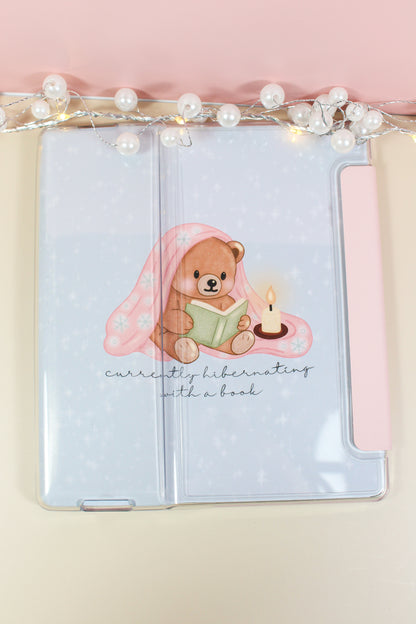 “Currently Hibernating with a Book” Kindle Case Insert