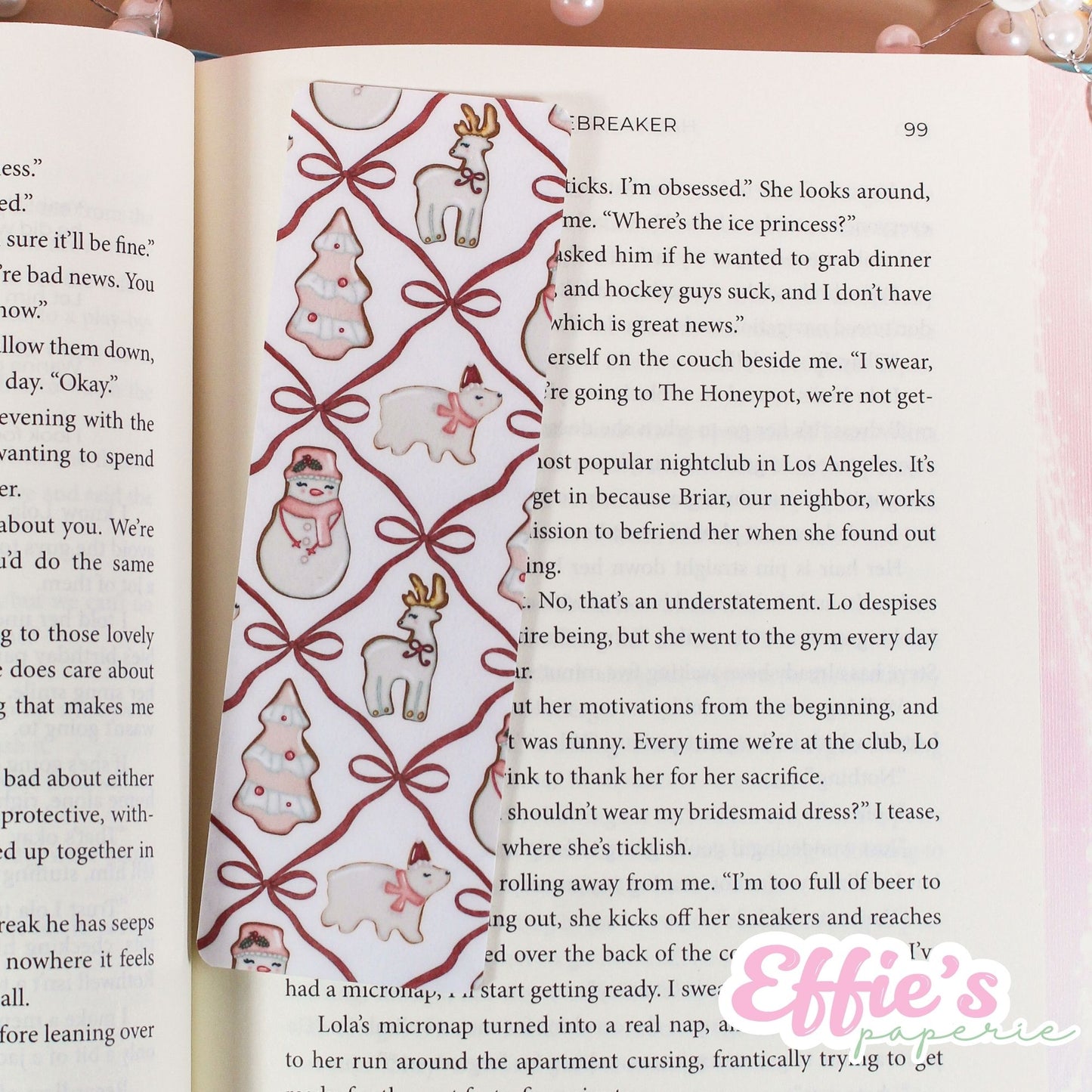 Christmas Cookie Bookmark