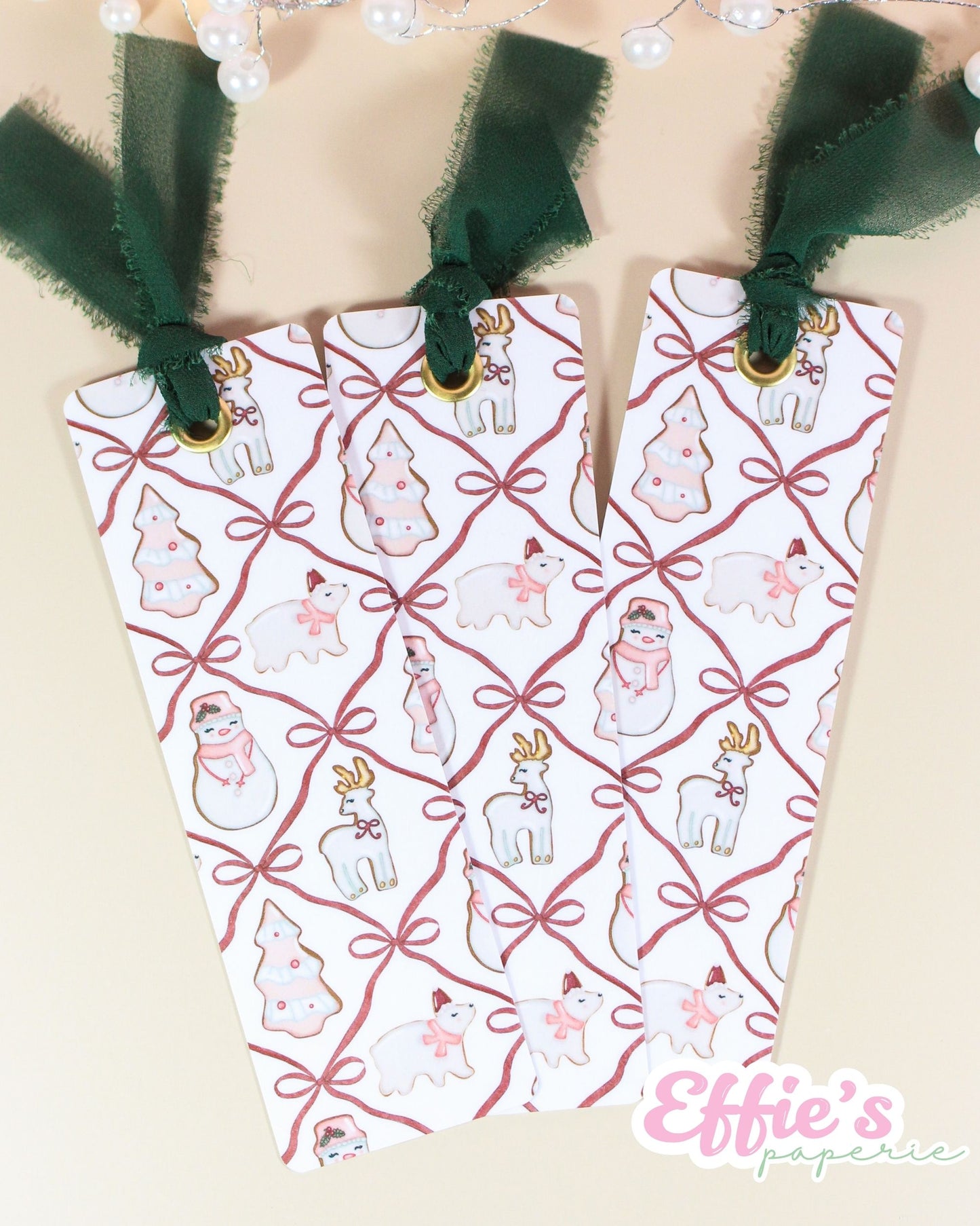 Christmas Cookie Bookmark