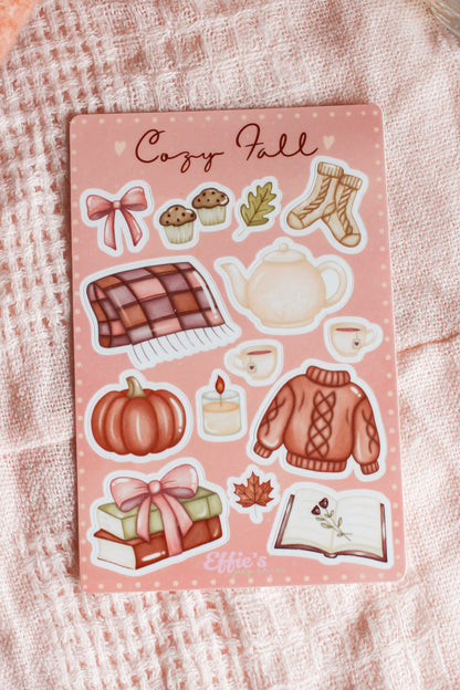 Cozy Fall Sticker Sheet