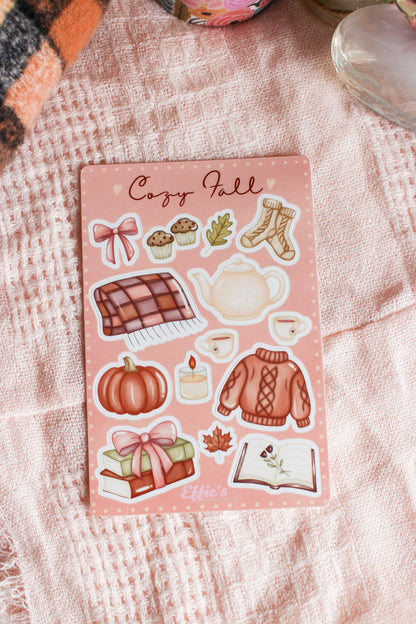 Cozy Fall Sticker Sheet