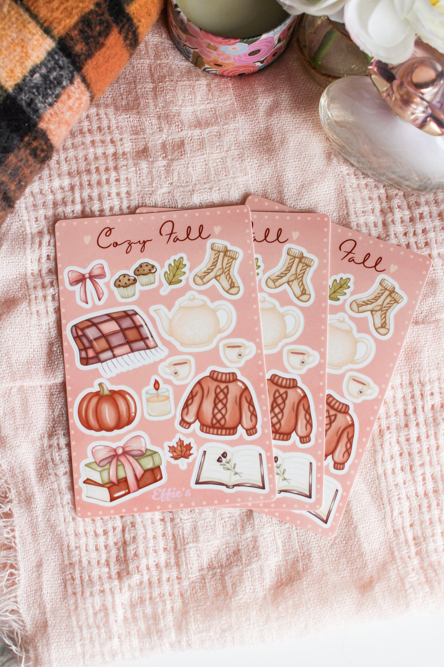 Cozy Fall Sticker Sheet