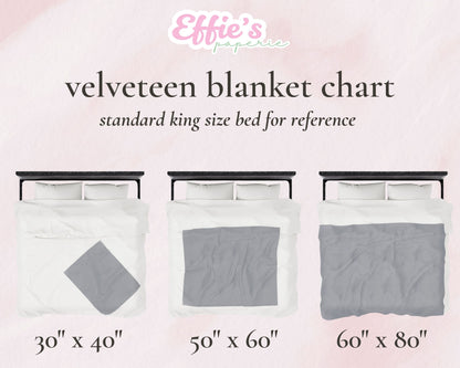 Cozy Fall Velveteen Plush Blanket